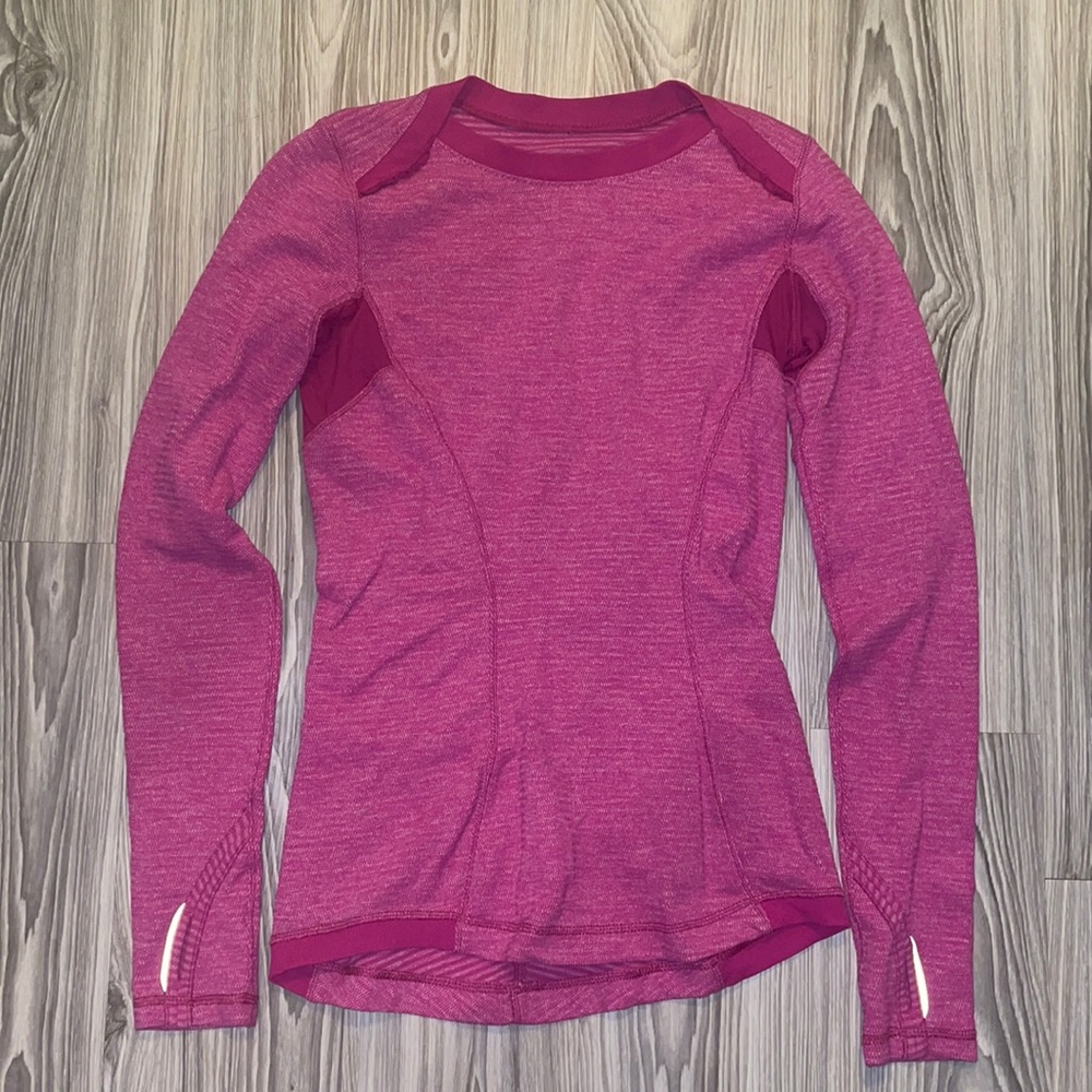 Lululemon Pink Long Sleeve